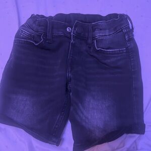 Black denim jeans